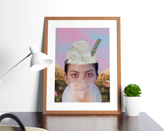 Photoshop photomontage design